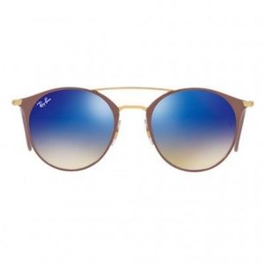 Ray Ban Double Bridge RB3546 9011/8B 52-20 145 3N